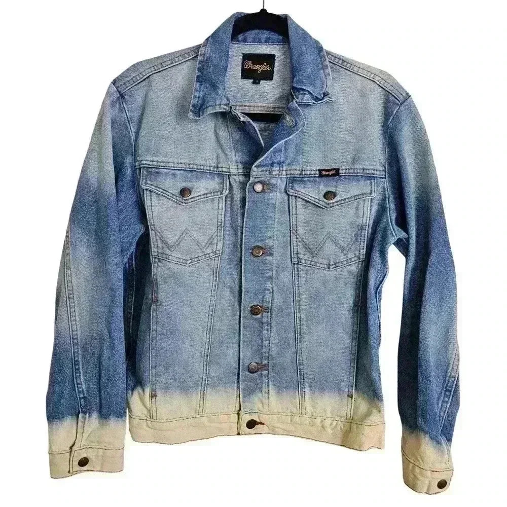Wrangler X Stranger Things Women's Denim Bleached Jacket S